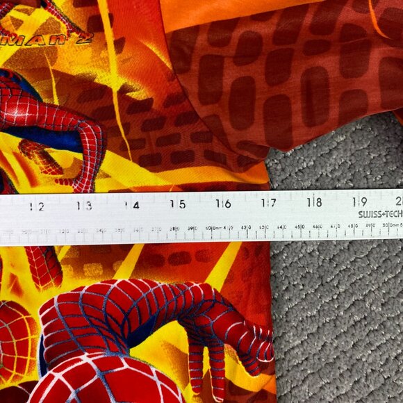Vintage Spider-Man 2 Shirt Boy's 6X Button Up 2002 Marvel Comics Spiderman 2 - Picture 6 of 9